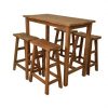 Tavolo in legno con 4 sedute