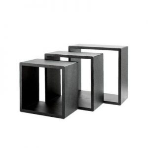 Set 3 Cubi Finitura Opaca