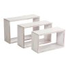 Trittico in legno Decapato Bianco - immagine 2
