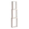 Trittico in legno Decapato Bianco - immagine 4
