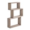 Trittico in legno grezzo