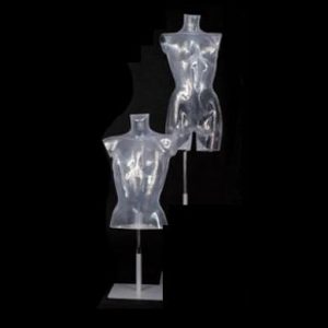 Busto Donna Trasparente