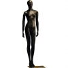 Manichino donna testa astratta nero Giselle